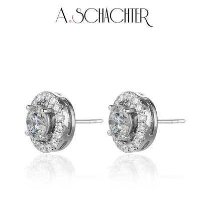Noir & Lumière Duo — White （1 ct. Round cut)