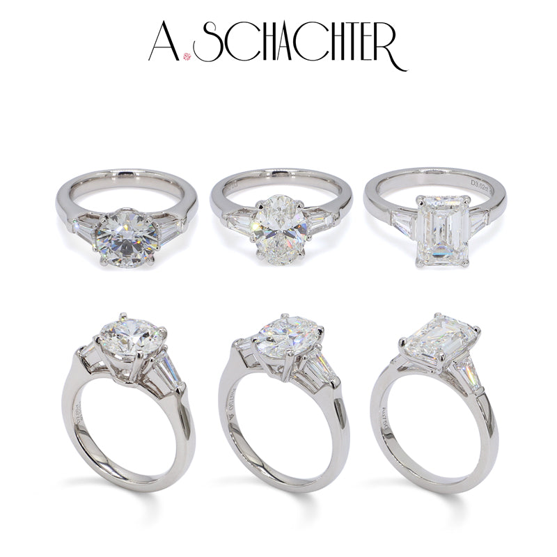 Luminous Grace Round Ring （2.01 ct. Round cut)