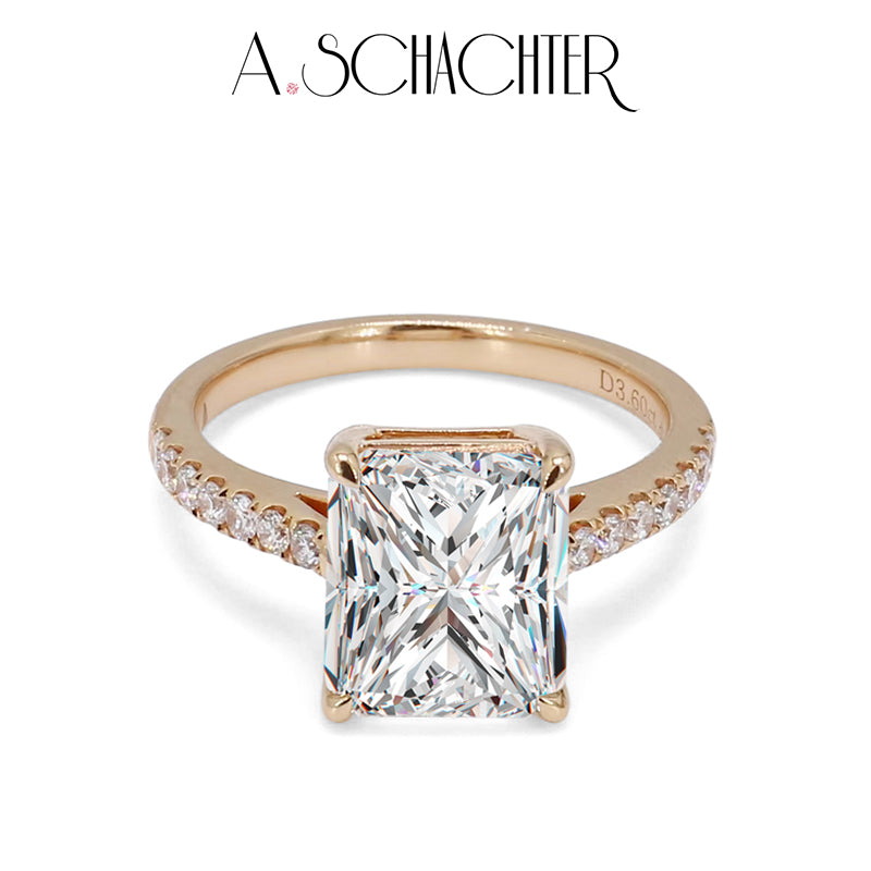 Prism Aurora Radiant Ring（3.6 ct. Radiant cut)
