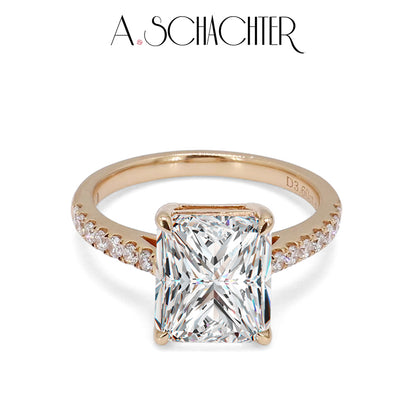 Prism Aurora Radiant Ring（3.6 ct. Radiant cut)