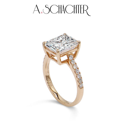 Prism Aurora Radiant Ring（3.6 ct. Radiant cut)
