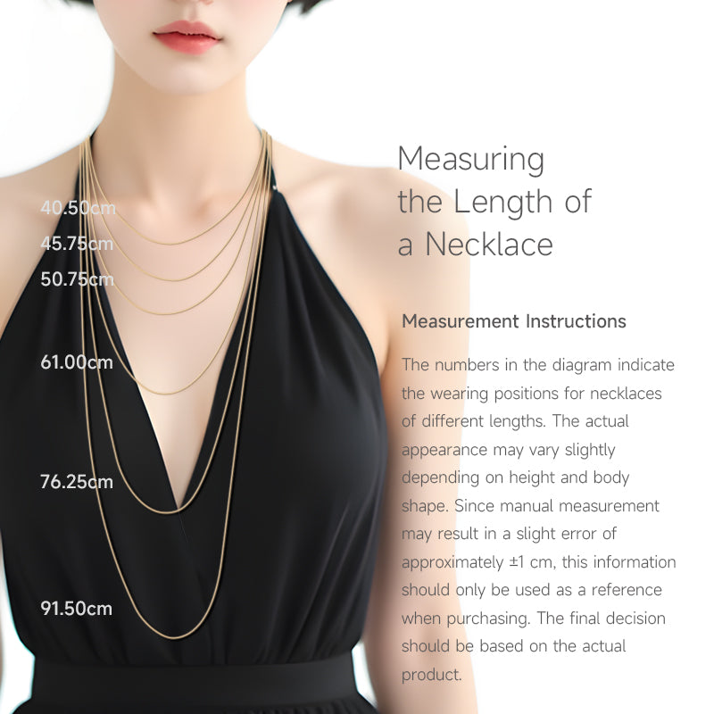 Luminous Grace Solitaire Necklace（1 ct. Round cut)